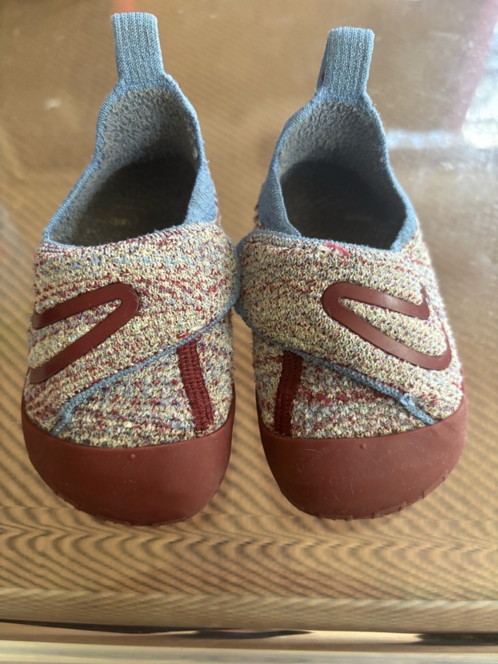 Nike Swoosh 1 Toddler Baby Multicolor Knit Slip-On Shoes